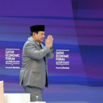 Prabowo Subianto hadiri Qatar Economic Forum. Pada kesempatan itu Prabowo mengatakan akan menganggarkan Rp16 T untuk IKN per Tahun.