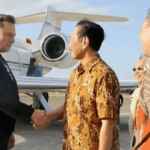 Elon Musk tiba di Bali, meresmikan layanan tersebut di Bali pada Minggu 19 Mei 2024.