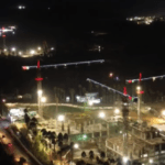 Penampakan IKN malam hari, Sabtu 18 Mei 2024