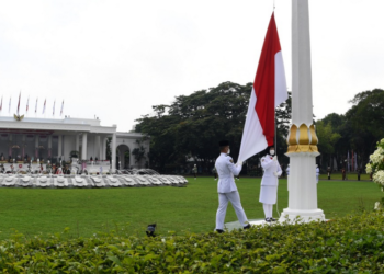 Upacara HUT RI ke-79 digelar di 2 tempat, Jakarta dan IKN. Foto: Dok/Setneg
