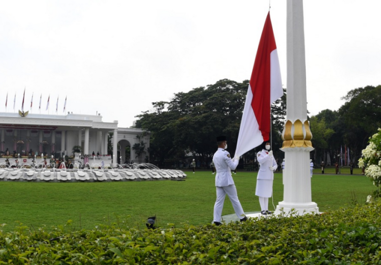 Upacara HUT RI ke-79 digelar di 2 tempat, Jakarta dan IKN. Foto: Dok/Setneg