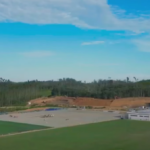 Pembangunan Training Center PSSI di IKN sudah mencapai 90 persen, Selasa 28 Mei 2024. Foto: Tangkapan layar/Youtube/Babehsan