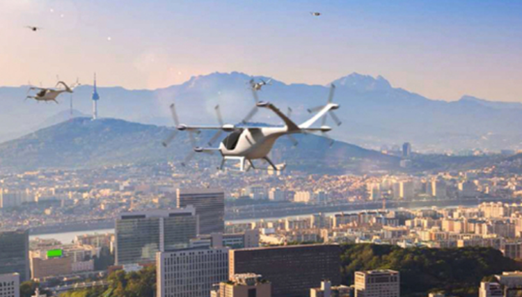 Taksi Terbang. Foto: KARI OPPAV