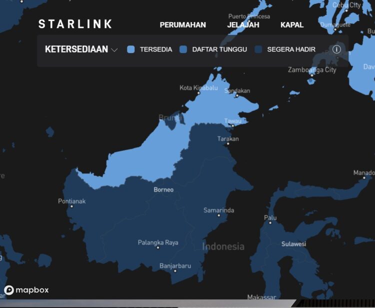 Ini 10 Titik Uji Coba Starlink di IKN