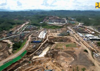 Jelang Upacara 17 Agustus, Progres Sumbu Kebangsaan Timur IKN Capai 67 Persen