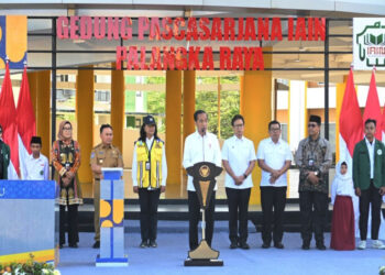 Kunjungi Palangkaraya, Presiden Resmikan Pembangunan dan Renovasi Sarana Pendidikan