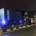 Kecelakaan beruntun terjadi di tanjakan Mazda, Jalan MT Haryono, Balikpapan Utara