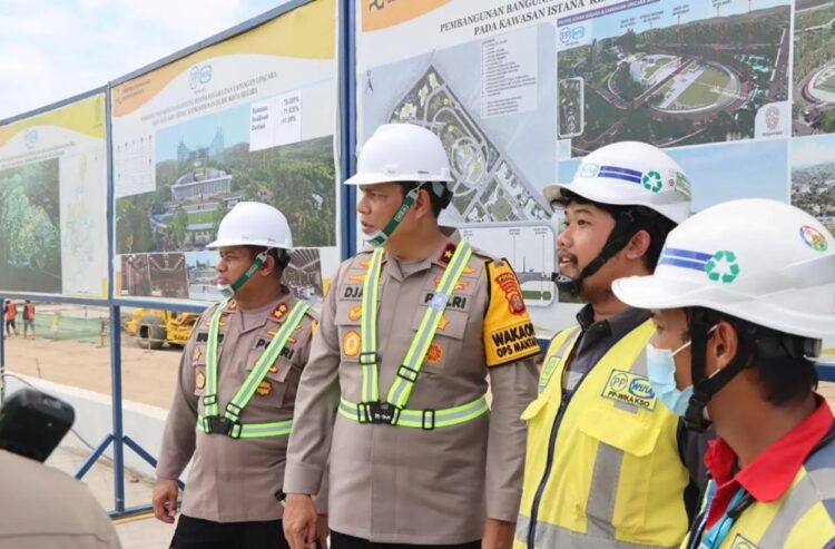 Polri Periksa Kesiapan Perayaan HUT Ke-79 RI di IKN