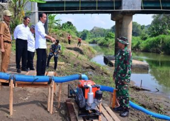 Presiden Jokowi Instruksikan Pompanisasi di Seluruh Provinsi untuk Antisipasi Kekeringan