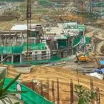 Suasana proyek di IKN