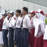Upacara Hari Lahir Pancasila di depan Kantor Dishub Pemkot Balikpapan, Sabtu 1 Juni 2024