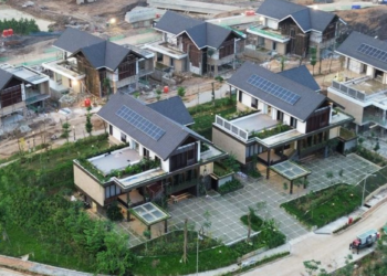 Progres rumah dinas menteri di IKN sudah mencapai 93 persen, Rabu 5 Juni 2024. Foto: Dok/Facebook