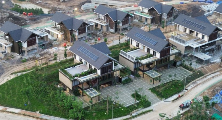 Progres rumah dinas menteri di IKN sudah mencapai 93 persen, Rabu 5 Juni 2024. Foto: Dok/Facebook