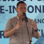 -Menteri Agraria dan Tata Ruang/Badan Pertanahan Nasional (ATR/BPN) Agus Harimurti Yudhoyono dalam rangkaian menanam Pohon 'World Environment Day' bersama Forkomindo Kabupaten Bekasi, Rabu 5 Juni 2024.