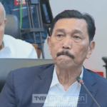 Menko Marves, Luhut Binsar Pandjaitan rapat Kerja di Banggar DPR, pada Rabu 5 Juni 2024.