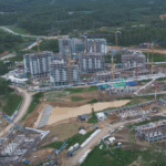 Penampakan apartemen ASN di IKN. Foto: Warga Nusantara/Youtube