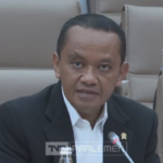 Bahlil Lahadalia saat rapat dengan Komisi VI DPR RI, Selasa 11 Juni 2024.