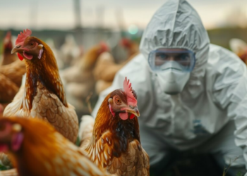 Australia suntik mati 500 ribu ayam karena flu burung. Foto: Ilustrasi/AI by Freepik