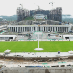 Penampakan pembangunan IKN terkini, Senin 17 Juni 2024. Foto: Tangkapan Layar/Youtube Dian Rana