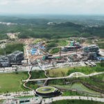 Penampakan pembangunan IKN terkini, Senin 17 Juni 2024. Foto: Tangkapan Layar/Youtube Dian Rana