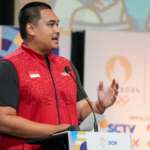Menpora Dito Ariotedjo saat konferensi pers Olimpiade Paris 2024, Rabu 19 Juni 2024. Foto: Kemenpora