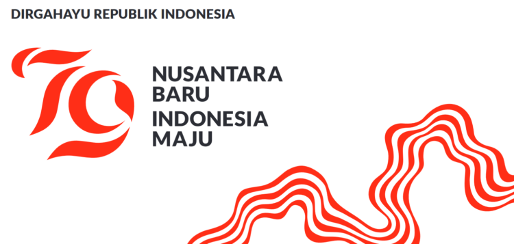 Logo HUT RI ke-79. Foto: Setneg
