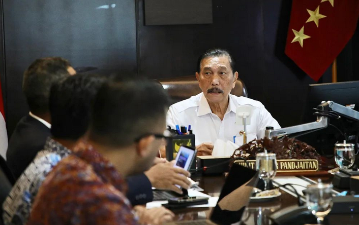 Menko bidang Kemaritiman dan Investasi Indonesia (Menko Marves) Luhut Binsar Pandjaitan