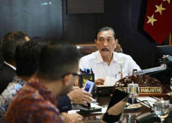 Menko bidang Kemaritiman dan Investasi Indonesia (Menko Marves) Luhut Binsar Pandjaitan
