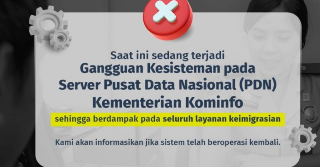 Server PDN diretas dan minta tebusan