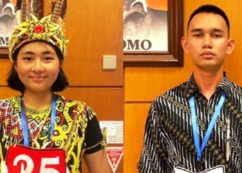 2 pelajar Paskibra terpilih jadi calon anggota Paskibra Pusat 2024. Foto: Istimewa