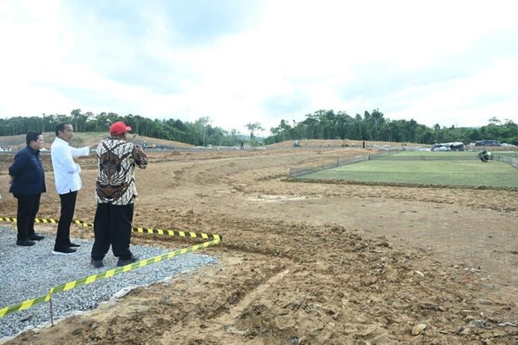 Pembangunan fasilitas sepak bola atau Training Center (TC) PSSI di IKN diharap bisa melahirkan bintang masa depan. Foto: Dok Setpres