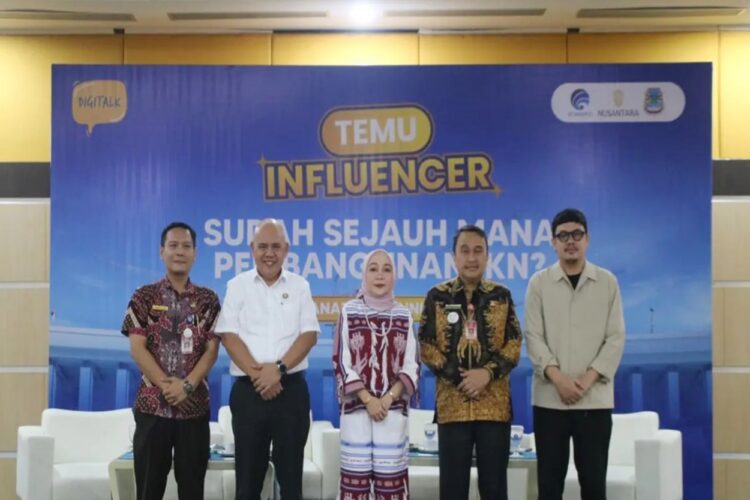 Kemenkominfo Sampaikan Progres Pembangunan IKN pada Influencer di Kota Manado