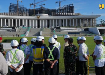 Ditarget Rampung Juli 2024, Begini Penampakan Terbaru Pembangunan Istana Presiden di IKN