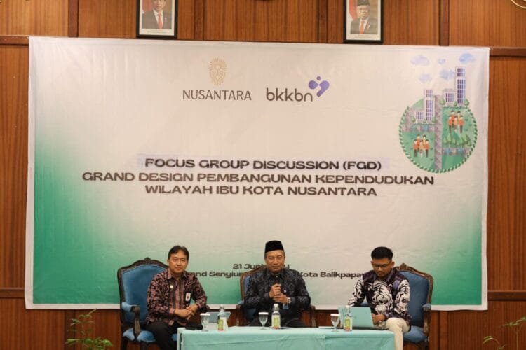 OIKN bersama Badan Kependudukan dan Keluarga Berencana Nasional (BKKBN) mengadakan Focus Group Discussion (FGD) bertemakan "Grand Design Pembangunan Kependudukan (GDPK) Wilayah IKN"