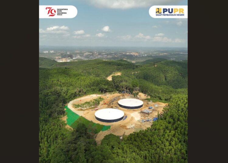 Hore! Air Minum Mulai Mengalir di IKN