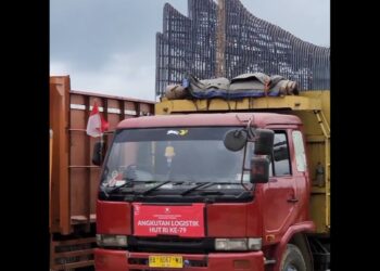 Ini Penampakan Angkutan Logistik HUT RI ke-79 yang Sudah Tiba di IKN