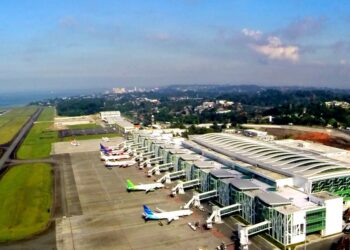Bandara Sepinggan Lakukan Pengerasan Landasan Pacu Jelang HUT Ke-79 RI di IKN