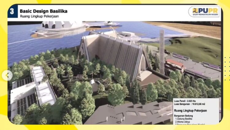 Basilika Santo Fransiskus Xaverius Pertama di Indonesia Dibangun di IKN, Seperti Ini Desainnya