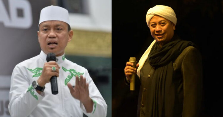 Das'ad latif (kiri) dan Opick (kanan). kolase: iknpos.id
