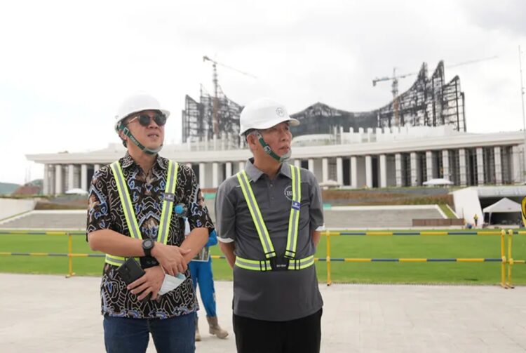 Sambangi Proyek di IKN, Lo Kheng Hong: Luar Biasa!