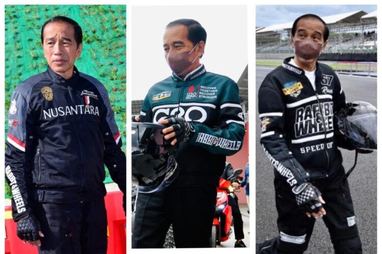 Model-model Jaket Touring Jokowi, dari G20 Sampai Nusantara