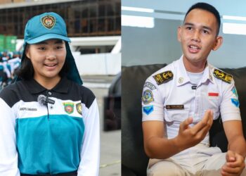 Livenia dan Sunnu, Paskibraka Asal Kaltim Akan Kibarkan Bendera Pusaka di IKN