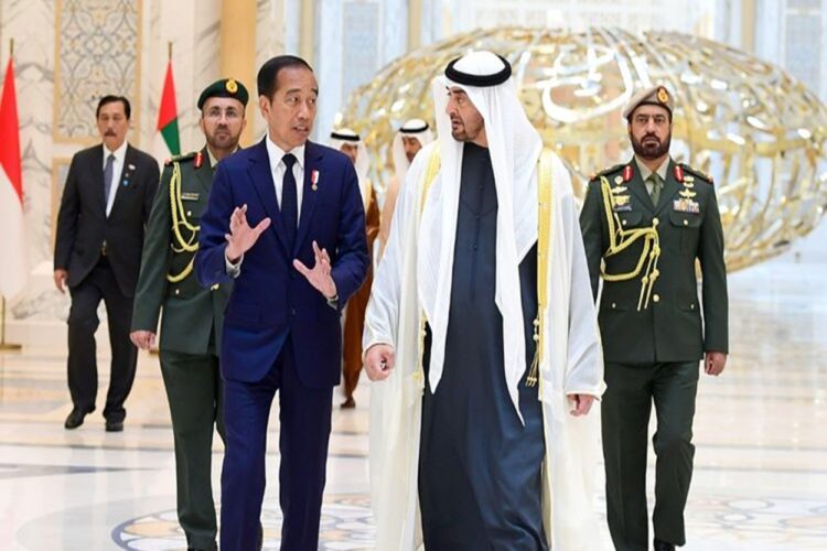 Bertemu MBZ, Presiden Jokowi Bahas Pembangunan Pusat Keuangan di IKN