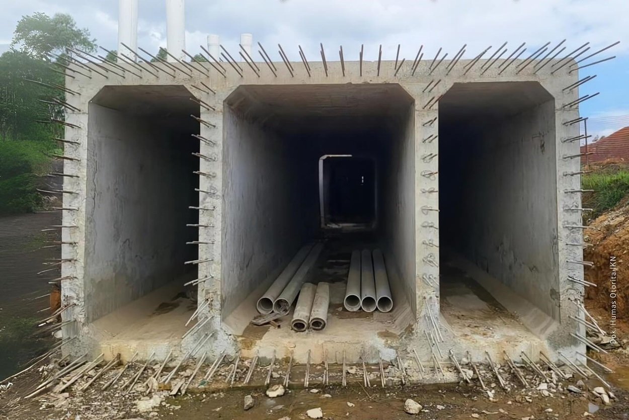 Multi Utility Tunnel, Inovasi yang Bikin IKN Bebas dari Keruwetan Pipa ...