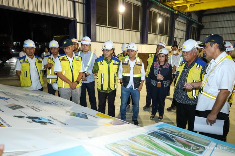 Pak Bas dan Raja Juli Antoni Cek Kesiapan SPAM Sepaku untuk Suplai Air Bersih di IKN