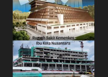 Ini Progres Rumah Sakit 10 Lantai Kemenkes di IKN