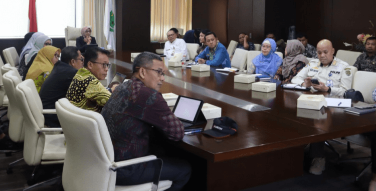 OPD Pemprov Kaltiim menggelar rapat persiapan HUT RI di IKN, Kamis 11 Juli 2024. Foto: Diskominfo Kaltim