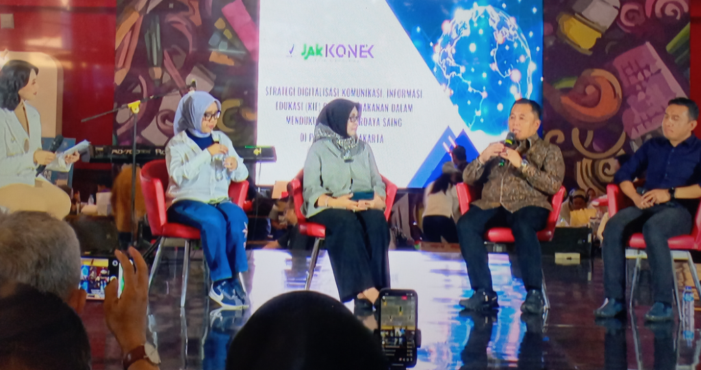 talkshow Strategi Digitalisasi Komunikasi, Informasi, Edukasi (KIE) dalam Pengawasan Obat, Minggu 14 Juli 2024. Foto: Candra Pratama/Disway Group