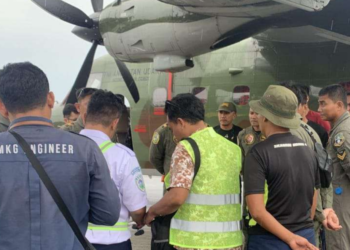 BMKG tingkatkan operasi modifikasi cuaca jelang Upacara HUT RI Ke-79 di IKN. Foto: BMKG