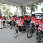 Pesepeda Wanadri Goes to IKN untuk rayakan HUT RI di IKN, Minggu 21 Juli 2024. Foto: Pemprov Jabar